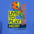 thumbnail image 3 of CafePress - Live To Play Nerf Soccer T Shirt - Men's Classic Graphic Cotton T-Shirt, 3 of 4