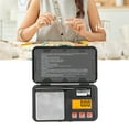 thumbnail image 4 of Báscula De Gramo, Pantalla LCD De 200 G/0,01 G, Balanza Electrónica, Proceso Cepillado, Conversión De Unidad De Alta Sensibilidad Para El Hogar, Cocina, Joyería, 4 of 8