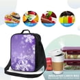 thumbnail image 4 of Naloa Snowflakes Lunch box Lunch bag for men women Large capacity Lunchbox Insulated Lunch bag Lunch box cooler, 4 of 7
