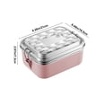 thumbnail image 3 of TIMIFIS Stainless Steel Tableware Stainless Steel Steamed Rice Lunch Box Sealed and Leak Proof Kitchen Gadgets, 3 of 6