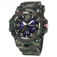 thumbnail image 4 of Reloj electrónico para exteriores, resistente al agua, de camuflaje, deportivo, luminoso, multifunción, reloj de pulsera, 4 of 6