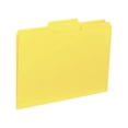 thumbnail image 2 of Business Source, BSN43559, 1/3-cut Colored Interior File Folders, 100 / Box, Yellow, 2 of 7