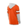 thumbnail image 3 of Men's New Era Orange Cincinnati Bengals Twofer Layered Long Sleeve Hoodie T-Shirt, 3 of 5