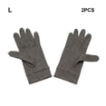 thumbnail image 1 of VONKY Breathable And Practical Winter Gloves For Everyday Multifunctional Polyester Cycling Thermal Glove Hemp Ash L, 1 of 6