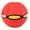 Red, variant on Magic Stomp Ball Toy, Deformation Flying Saucer Bouncing Ball with Lights, Outdoor Interactive Toy for Kids & Pets