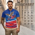 thumbnail image 6 of Aplkyhs American Flag Bald Eagle Matching Golf Shirts for Couple His and Hers Golf Shirts Matching 4-Way Stretch Mens Hawaiian Shirt Golf Accessories for Men, 6 of 6