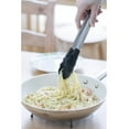 thumbnail image 2 of Mastrad Kitchen Tongs, Stand Up Design Silicone & Metal Grey 11 Long", 2 of 3