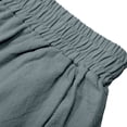 thumbnail image 6 of Capris Pants for Women Solid Color Wide Leg Summer Business Casual Trousers, 6 of 8