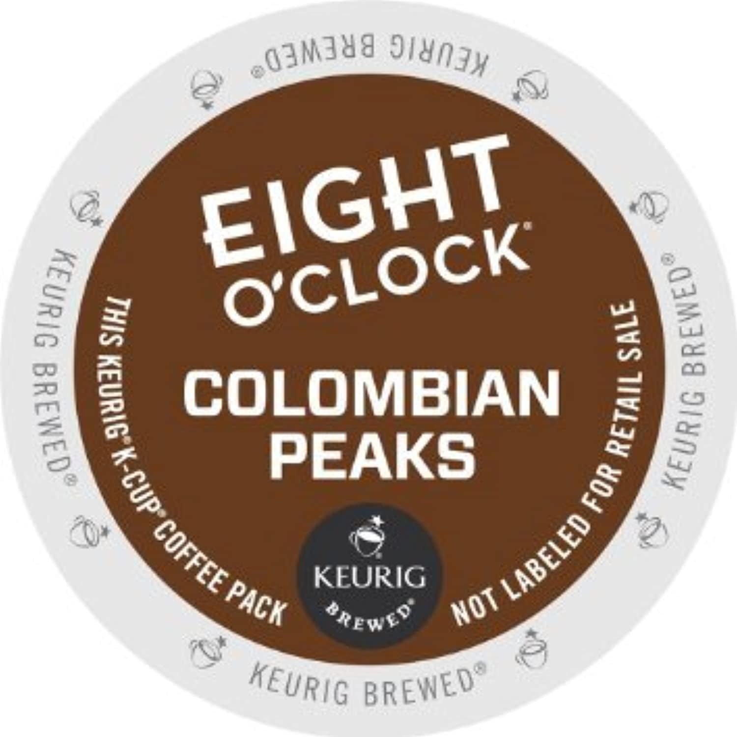 Eight Oclock Keurig KCup Coffee Columbian Peaks (1 Box Of 12 KCups