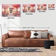 thumbnail image 5 of Happy Valentine’s Day Adorable Basset Hound Puppy Holding Heart Balloon Horizontal Matte Canvas Poster Bassets Dog Breed Lovers Gifts Idea Wall Art Home Decor - 00030, 5 of 5
