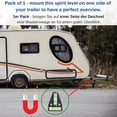 thumbnail image 2 of T-shaped Spirit Level, Magnetic, Small Practical Spirit Level for Campervan, with Magnet, Spirit Level for Van, Caravan Leveling Ramp, Car Camping Accessories, Spirti Level, 2 of 5