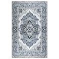 thumbnail image 6 of Softlife Ultra-Thin Chenille Vintage Area Rug Oriental Tribal Antique Carpet Boho Style, 7' x 10', Gray, 6 of 8