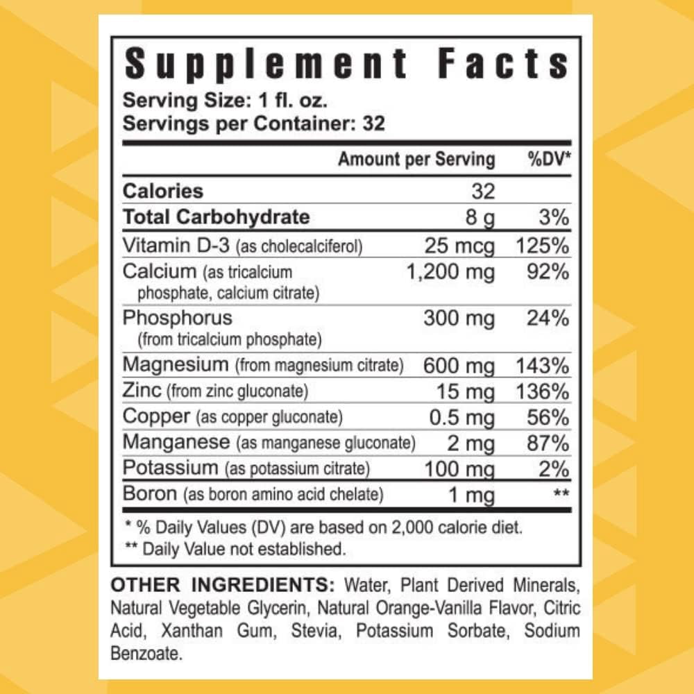 Health Theme Youngevity Cal Toddy Calcium, Magnesium & Vitamin D-3 Supplement, 32 fl oz, 2 Pack – Essential Help