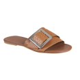 thumbnail image 1 of Zapato sandalia piso mujer Diseño con hebilla Castalia 102-124, 1 of 3
