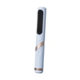 thumbnail image 4 of Calentamiento de cabello inalámbrico peine caliente 3 temperatura ajustable calefacción rápida aldericador de cabello portátil para el hogar para azul, 4 of 8