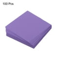 thumbnail image 3 of Uxcell Origami Paper Double Sided for Art Craft Project Beginner 100 Sheets Deep Purple 2x2 inch, 3 of 5