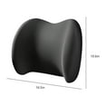 thumbnail image 3 of TopLLC Lumbar Pillows Lumbar Support Pillows For Office Chair Ergonomic Memory Foam Back Pillows For Car Back Support For Office Chair Car Bed, 3 of 8