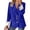 Blue, variant on Blazer for Women, Yigetop Women's Casual Solid Color Suit Jacket Lapel Keep Warm and Slim Loose Long Sleeve Fashion Cardigan Coat Fitted Blazers for Women Camouflage XL