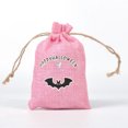 thumbnail image 1 of TIELUTT Halloween Drawstring Bags Colorful Burlap Candy Pouch for Jewelry Storage Party Storage Cubicle Cloth Storage with Storage for Blankets and Comforter under Bed Storage Bags Zip up Closet, 1 of 5