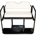 thumbnail image 4 of Performance Plus Carts Club Car Precedent/Onward/Tempo Golf Cart Rear Flip Seat Kit | Folding Steel Frame Rear Seat Kit | White Cushions | Compatible with 2004-Up Models, 4 of 4