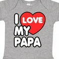 thumbnail image 4 of Inktastic I Love My Papa Boys or Girls Baby Bodysuit, 4 of 5