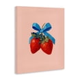 thumbnail image 2 of Stupell Industries Eclectic Strawberry Pair with Blue Bow Canvas Art, 30 x 40, by Imagine It Images, 2 of 8