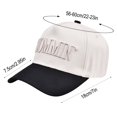 thumbnail image 3 of Baseball Cap for Women Fitness Fashion Accessories Trucker Hat Gifts for Mom Visor Adjustable Men's Hats & Caps Red, 3 of 8