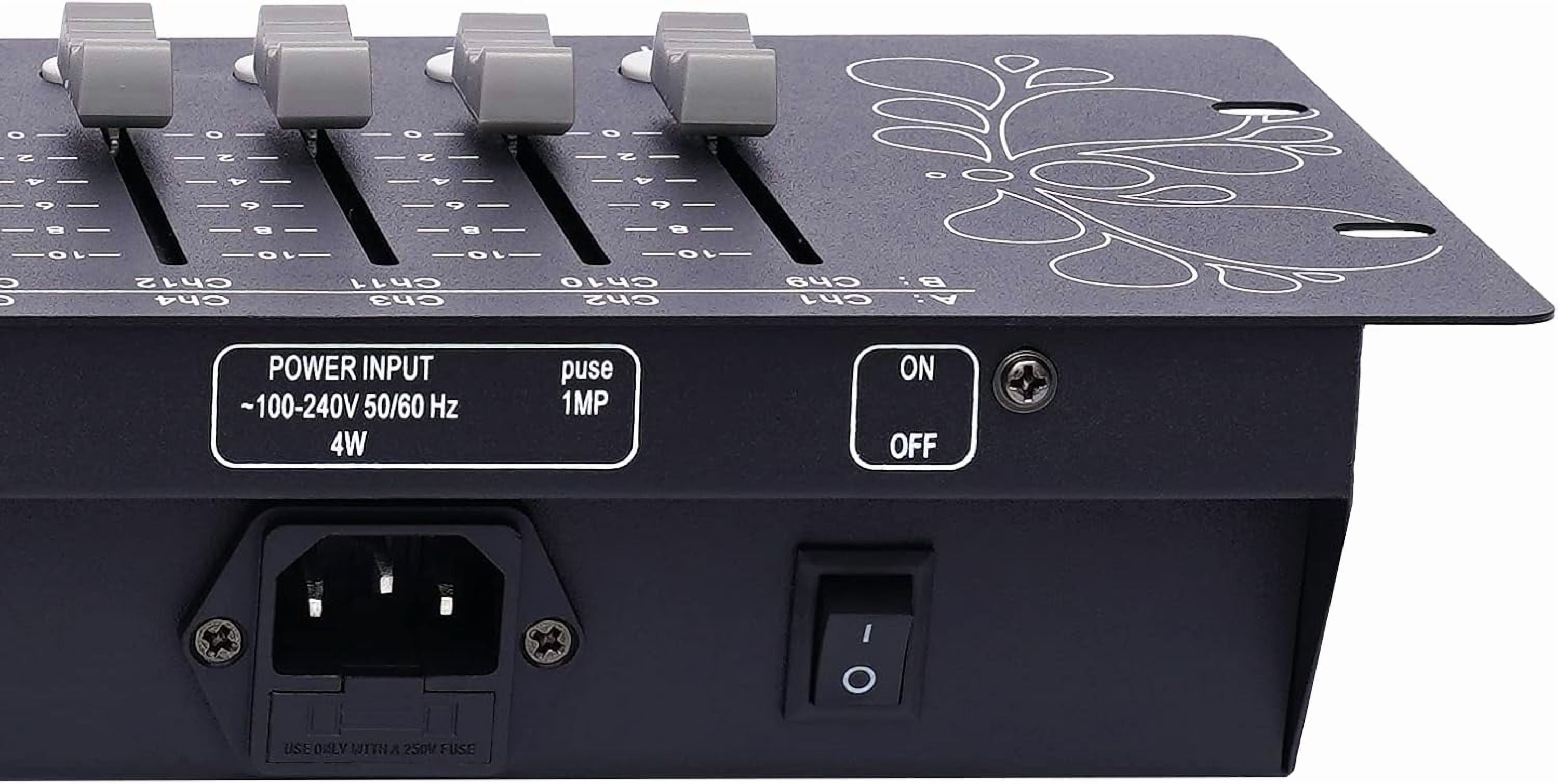 DMX Controller, DMX Console, Premium DMX Stage Lighting Controller Program, Easy Light Console for Stage & DJ Lighting