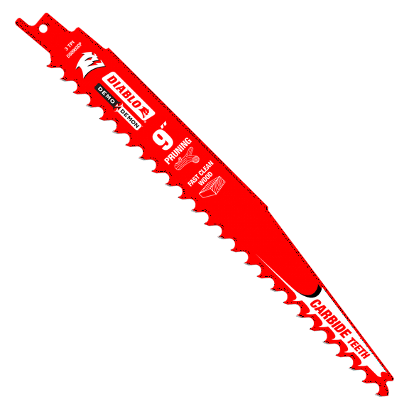 Diablo 10 Pack of 9" Carbide Tipped Pruning and Clean Wood Blade # DS0903CP10