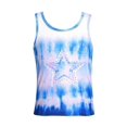 thumbnail image 3 of Playera Y Biker Shorts Tie Dye Azul De Estrellas Baby Sara azul 6 Baby Sara A16176+3T, 3 of 4