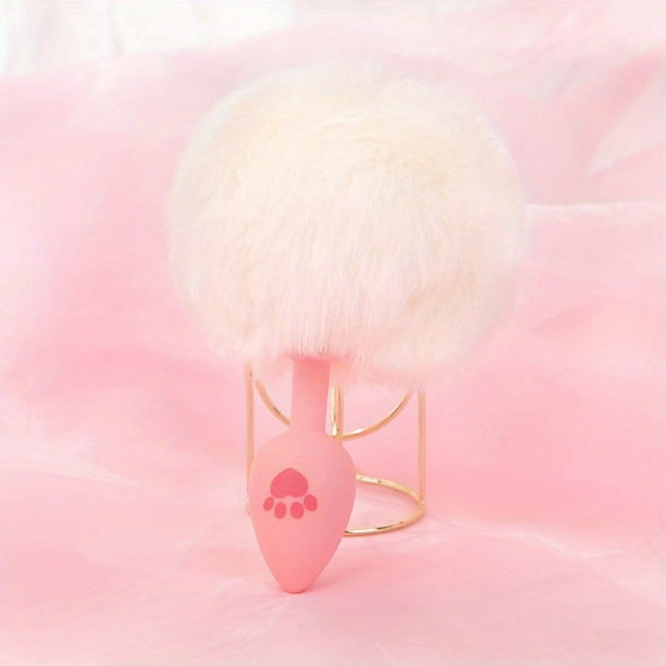 Cute Sexy Plush Cat Tail Anal Plug Silicone Cat Paw Butt Plug Fox Tail  Animal Tail Dildo BDSM Roleplay Cosplay Flirting Game Pleasure Adult Sex  Toy For Men Women