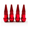 thumbnail image 1 of 4pzs Picos Pivote Cubre Válvula Alumini 4.5cm Auto Moto Bici Rojo, 1 of 4