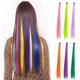 thumbnail image 1 of Fiudx Ofertas Y Liquidación Elegante, Planchable, Rizado, Recortado, Pieza De Peluca, Teñida En Las orejas, Degradado De Color, Una Extensión De Cabello Liso, 1 of 2