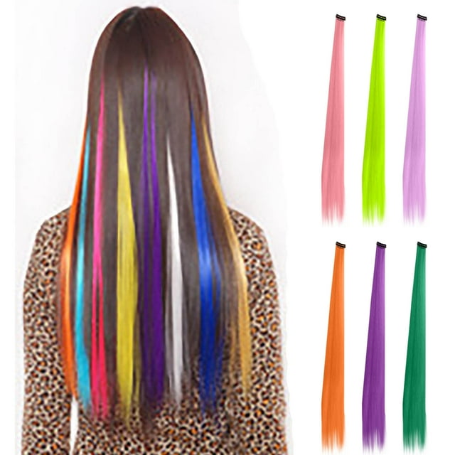 Savings Oefntac Lace Front Wigs Human Hair Stylish,Ironable,Curly,Clipped,Wig Piece,Ear Dyed,Color Gradient,One Straight Hair Extension
