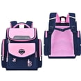 thumbnail image 3 of Lightweight Backpack Front Flap Pocket Multi Compartment Adjustable Straps Back To School Casual Bookbag, 3 of 5
