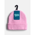 thumbnail image 2 of Wonder Nation Kids' Ribbed Beanie Hat, 2 of 4