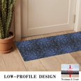 thumbnail image 3 of Dark Blue Christmas Snowflake Pattern Door Rugs,Washable Non Slip Door Mats Indoor,Decorative Door Mats,Entry Mat Indoor for Entrance,Bedroom,Kitchen,Bathroom,16"x47", 3 of 6