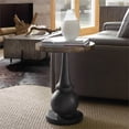 thumbnail image 2 of Bowery Hill Modern Accent End Table in Black and Washed Brass, 2 of 4