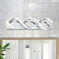 thumbnail image 2 of Aiwen Unique 2 Spiral Built-in-LED Vanity Light Modern Dimmable Wall Lamp, 2 of 10