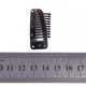 thumbnail image 5 of Snap Clip 10 dientes de 35 mm para la extensión del pelo de la trama de las pelucas 12pcs Dark Brown Yuyangstore Snap Clip 10 dientes de 35 mm para la extensión del pelo de la trama de las pelucas 12pcs Dark Brown, 5 of 8