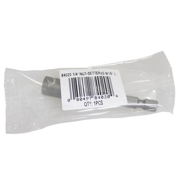 Best Way Tools 2601664 0.25 x 3 in. L Nut Driver Ratchet Screwdriver Bit Set, 50 Piece - Pack of 50