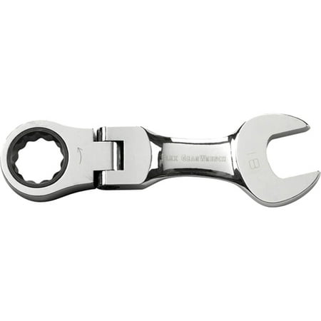 10mm Stubby Flex Comb. Ratcheting Wrench