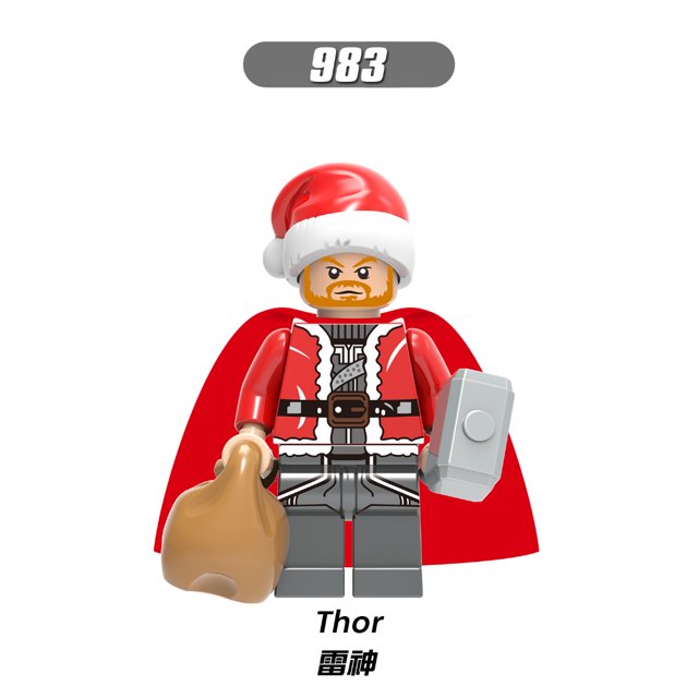 XH570 Hot Christmas Figures Super Heroes Series Grinch Clon Trooper Jango Fett Mini Figuras De Bloques De Construcción Para Niños