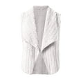 thumbnail image 4 of 2024 Women's Fall Winter Casual Long Sleeve Solid Color Cardigan with Front Button and Pocket Design, 4 of 5