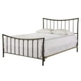 thumbnail image 2 of Hillsdale Furniture Edgewood Modern Spindle Metal Queen Bed in Magnesium Pewter Finish, 2 of 2
