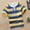 Multicolor, variant on RTKFRFLM Boys' Striped Short Sleeve Polo Shirt Crewneck T-Shirt for Big Boys Summer Casual Fashion Tee Breathable Soft Classic Striped Design for School & Travel Size 6-18