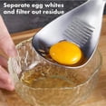 thumbnail image 6 of CaiYueKe Multifunction Cooking Spoon Potato Masher Egg Yolk Separator Grater Slotted Spoon Bottle Opener Kitchen Gadget Stainless Steel Utensil All in One Tool for Pasta Salad Baking Cooking, 6 of 8