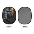 thumbnail image 2 of Pofeuu Steampunk Mechanical Butterfly Print Silicone Pot Mat Mitten With Hanging Loop Heat Resistant Oven Mitts Non-Slip Bbq Baking Smoking Potholders, 2 of 7