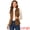 Brown, variant on Women's Travel Vest with Pockets Sleeveless Cargo Utility Vest L Khaki