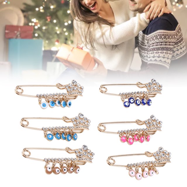 Brooch, 6 Colors Elegant Style Bright Golden Jewelry For Parties For Gift For Appointments